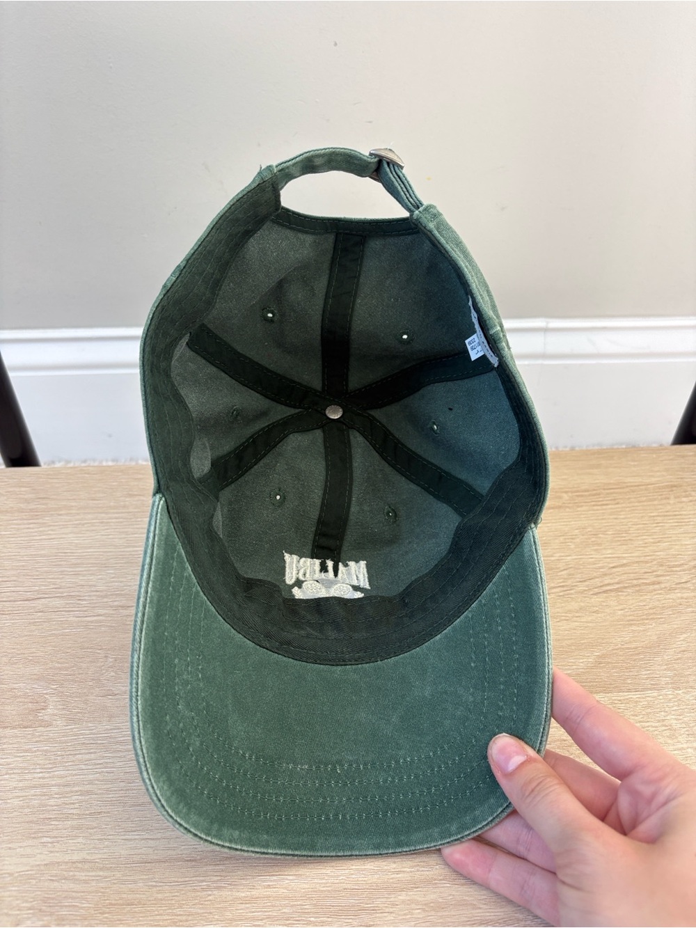Malibu Tennis Club Green Washed Baseball Cap - Picture 6 of 6